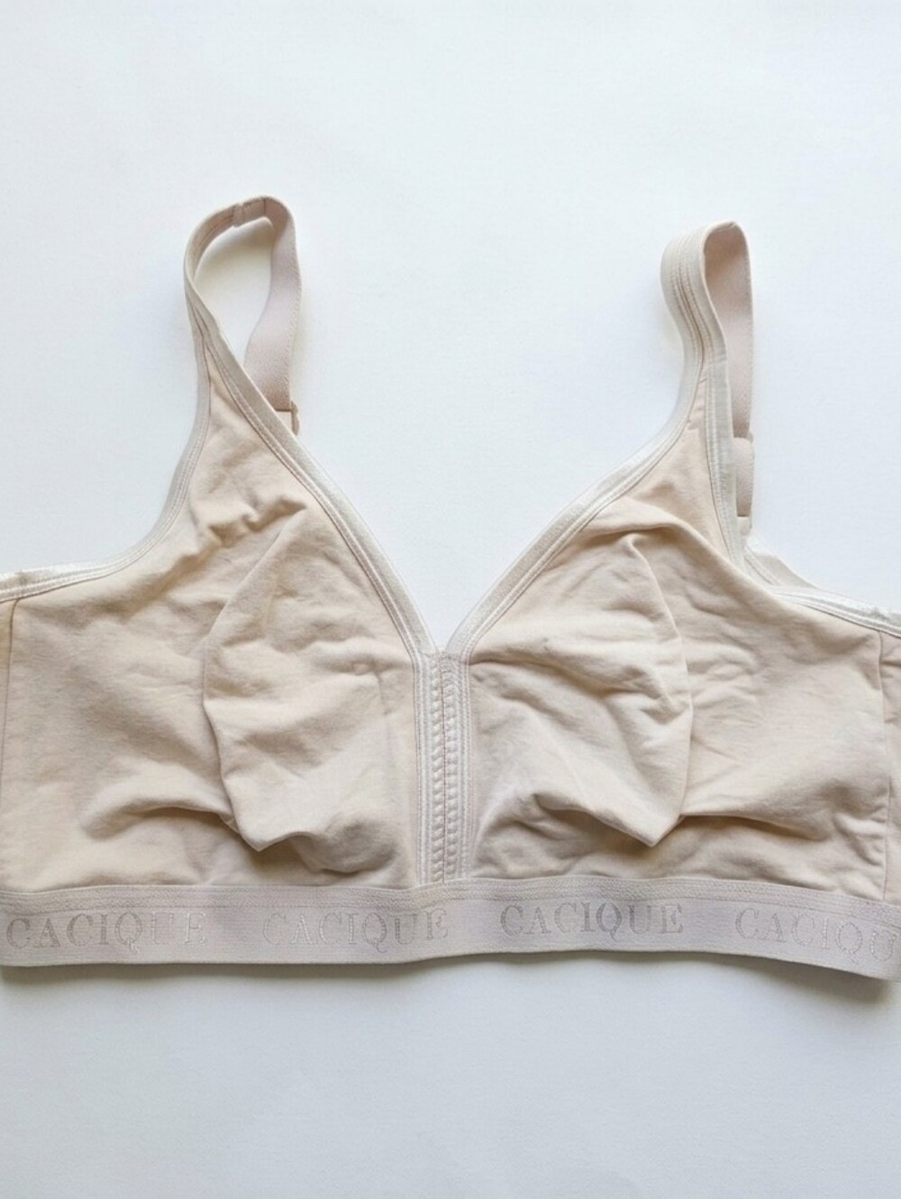 Cacique Cotton Unlined No Wire Bra